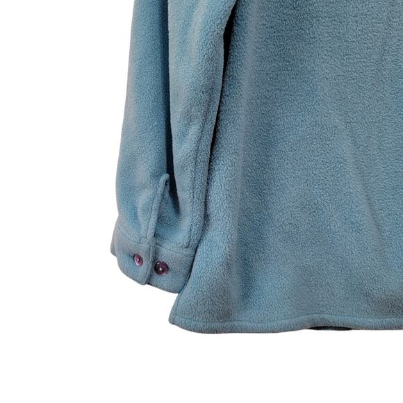 The Quacker Factory Womens Sparkle & Shine Zip Front Fleece Jacket A32787 Medium - Picture 5 of 10